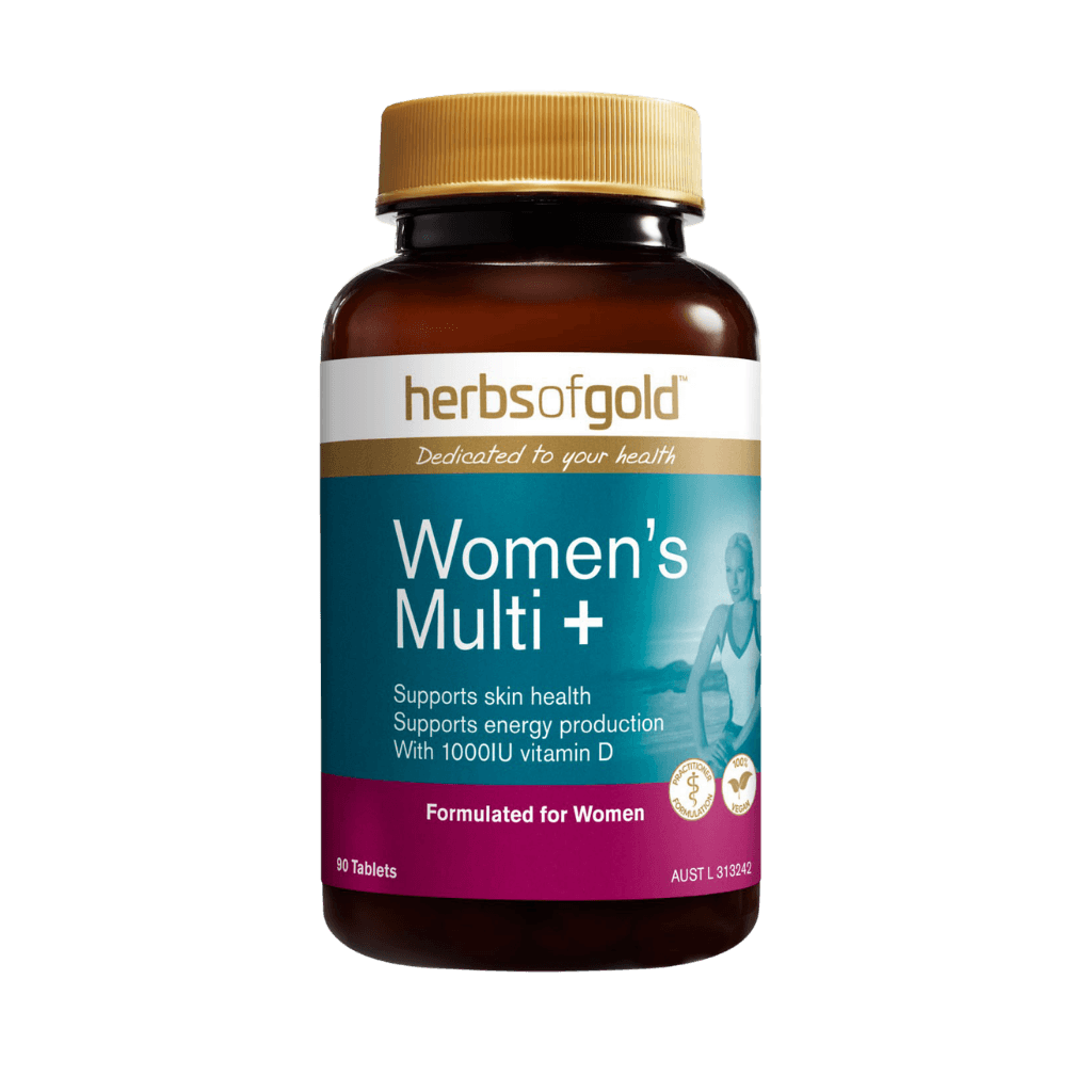 Herbs of Gold Womens Multi Plus Grapeseed 12000 Herbs of Gold Vitamins and minerals supplements 90 Tablets