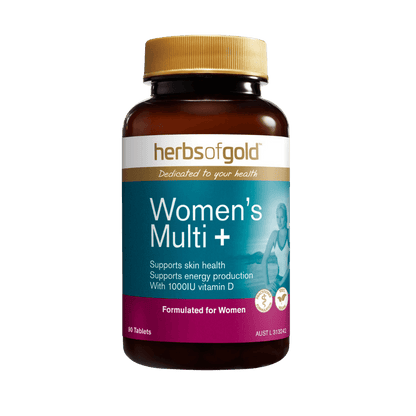 Herbs of Gold Womens Multi Plus Grapeseed 12000 Herbs of Gold Vitamins and minerals supplements 90 Tablets