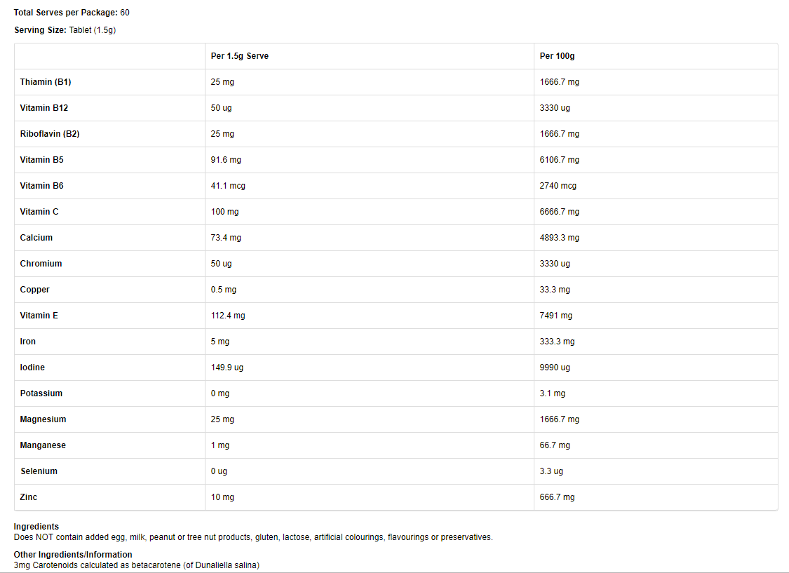 Herbs of Gold Womens Multi Plus Grapeseed 12000 (1)