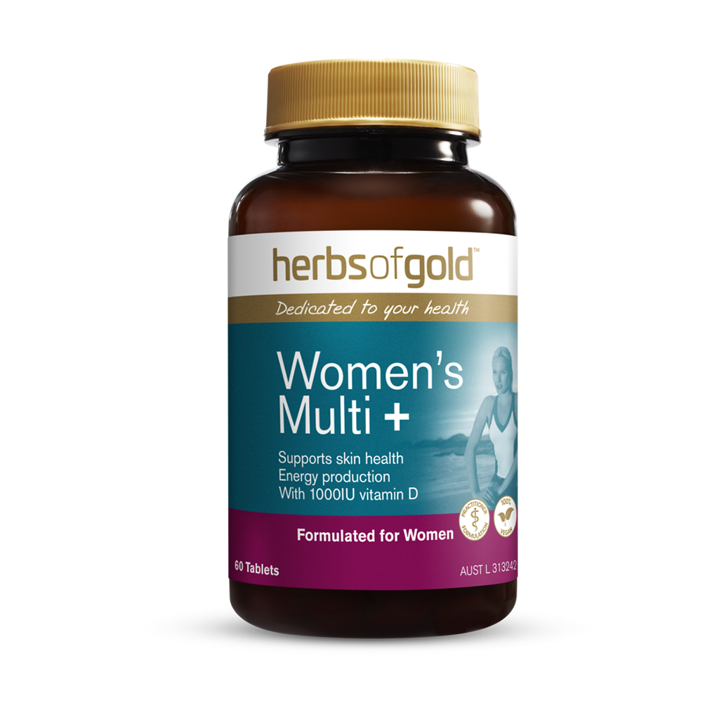 Herbs of Gold Womens Multi Plus Grapeseed 12000