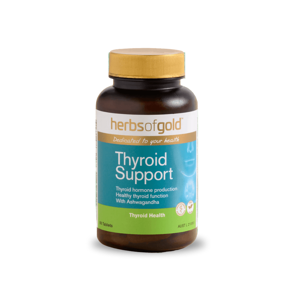 Herbs of Gold Thyroid Support (60 tabs)