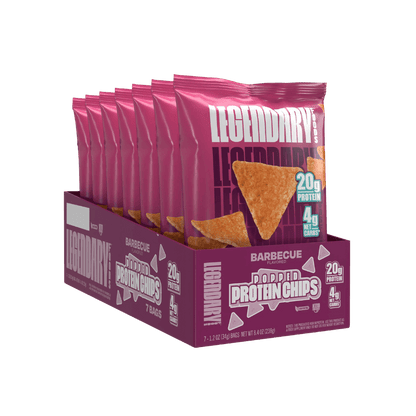 Legendary Protein Chips (1) & LF-Pop-Pro-Chip-7bag-BBQ