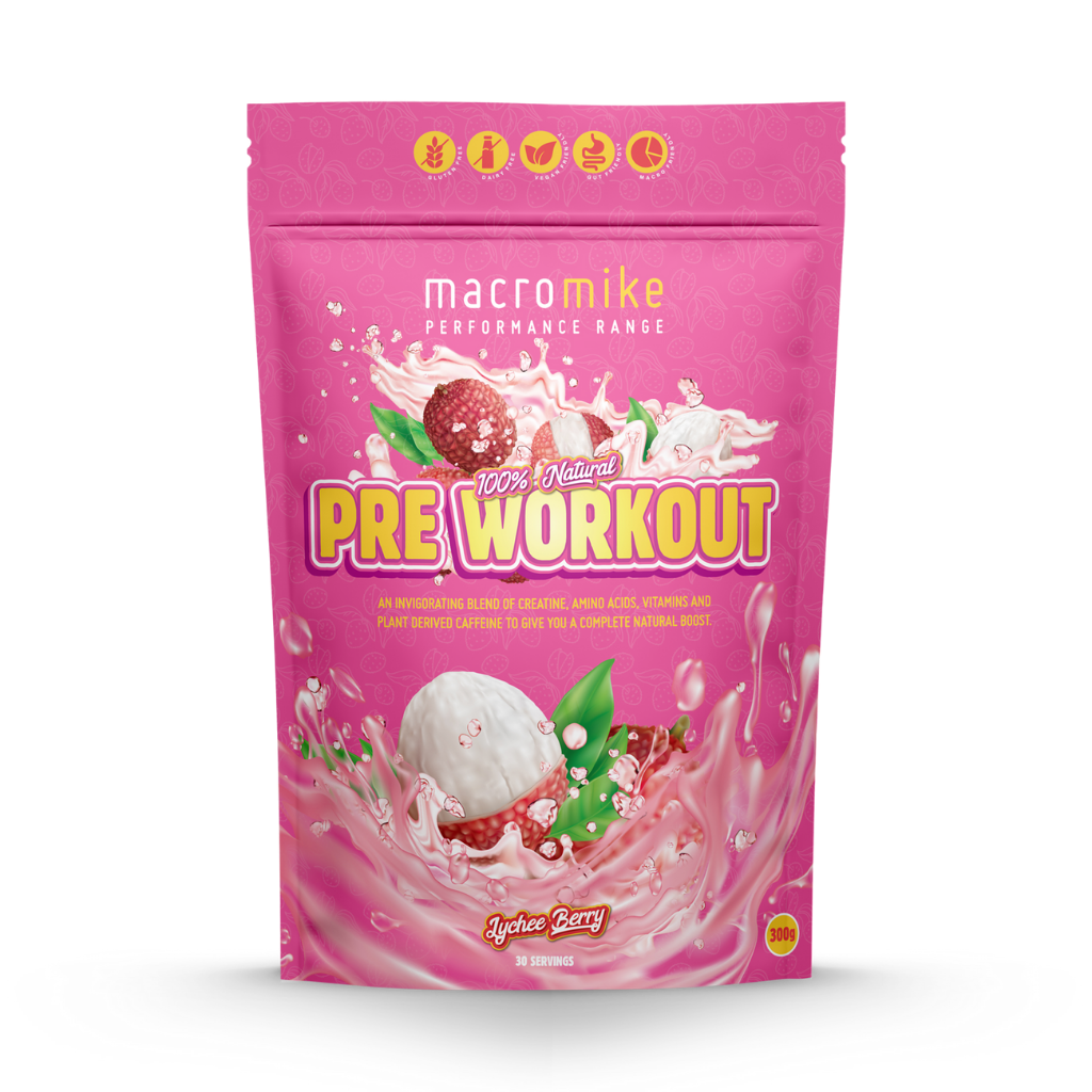 Macro Mike 100% Natural Pre Workout Macro Mike 100% Natural Pre Workout