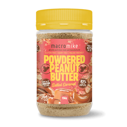 PB+ Powdered Peanut Butter (2) & MacroMike-PB+-156g-SC
