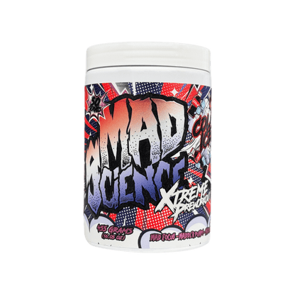 Mad Science Xtreme Pre Workout Mad Science Super high stimulant pre workout powder 50 Serves Cola Ice