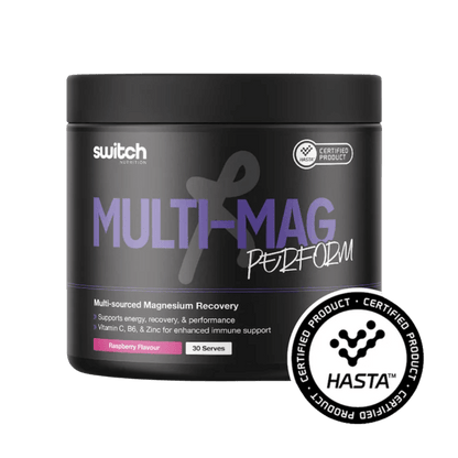 Multi-Mag Switch Nutrition Magnesium supplements 30 Serves Raspberry