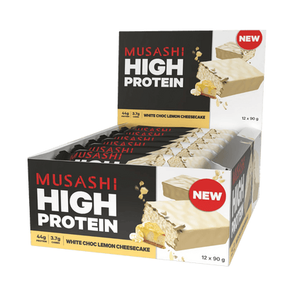 High Protein Bar (1) & MUSASHI-HighPro-Box12-WCLC