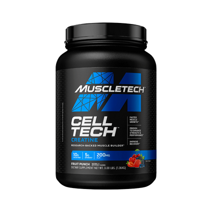 Cell Tech & MuscleTech-CellTech-3lbs-FruitPunch