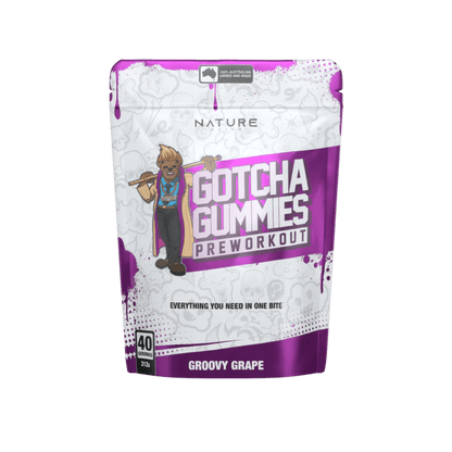 Gotcha Pre Workout Gummies (1) & NG-GOTCHA-GUMMIES-40SRV-GG