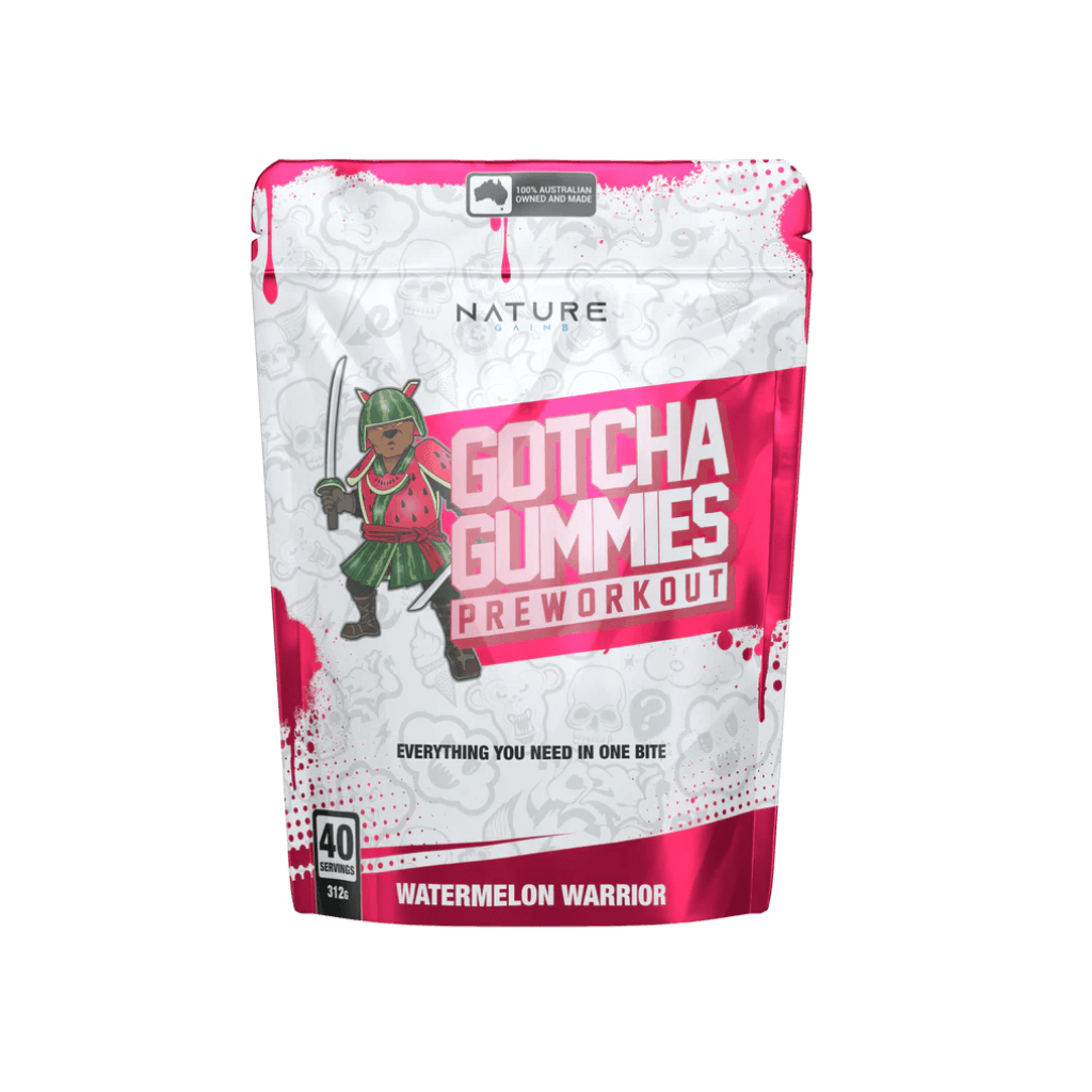 Gotcha Pre Workout Gummies & NG-GOTCHA-GUMMIES-40SRV-WW