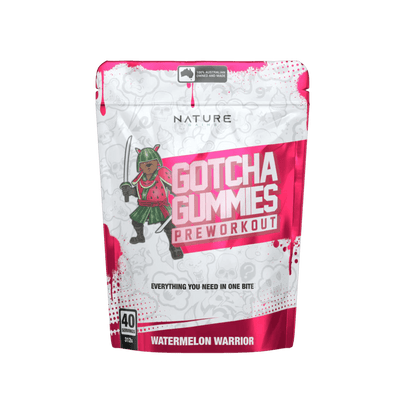 Gotcha Pre Workout Gummies & NG-GOTCHA-GUMMIES-40SRV-WW