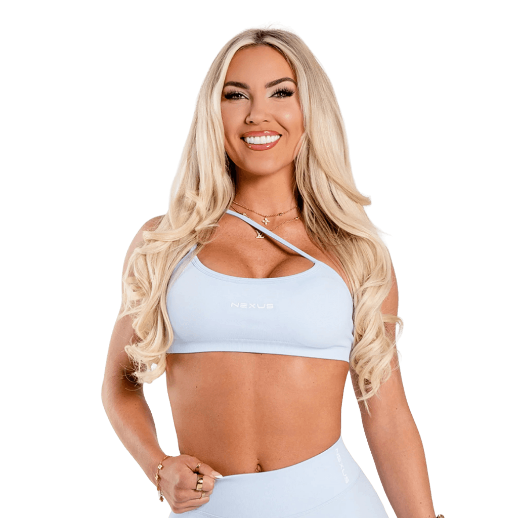 Core Sculpt Crop (1) & Core Sculpt Crop Nexus Apparel Large  Ice Blue