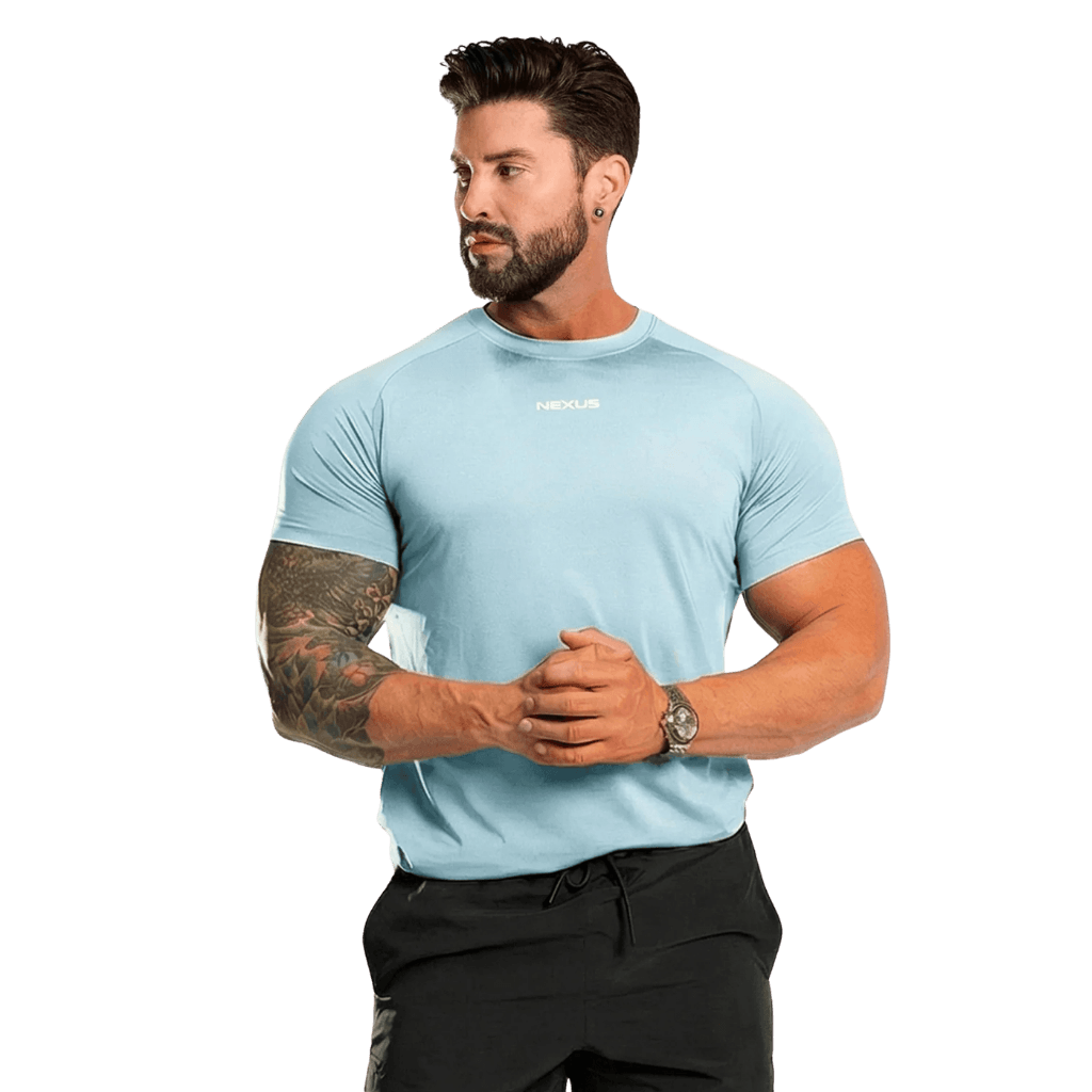 Premium Performance Tee & Premium Performance Tee Nexus Apparel L  Glacier Blue