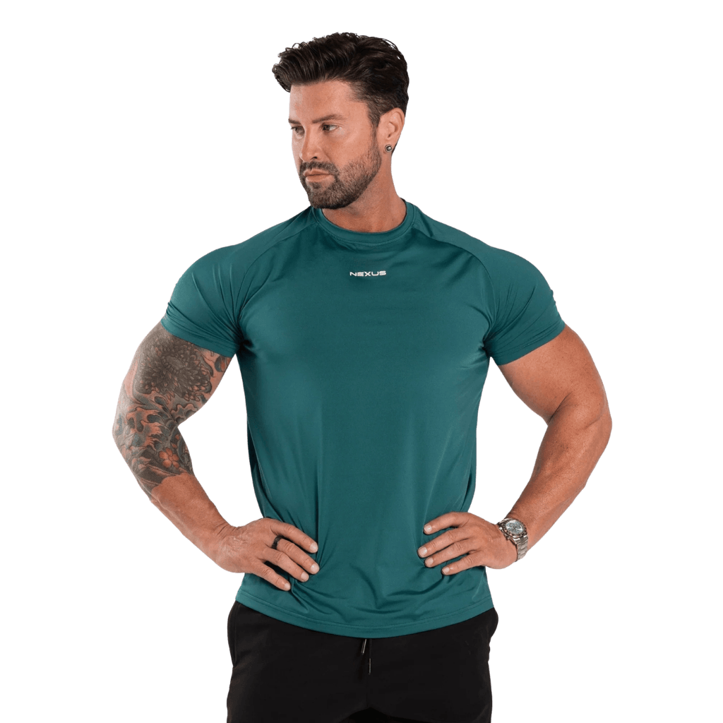 Premium Performance Tee (2) & Premium Performance Tee Nexus Apparel L  Rolex Green