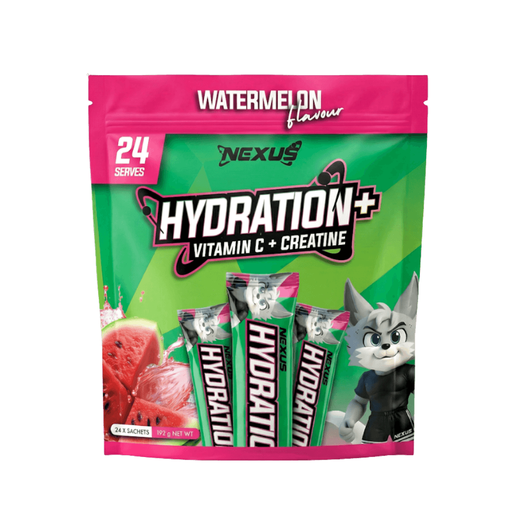 Hydration+ Nexus Electrolyte supplements 24 Sachets Watermelon