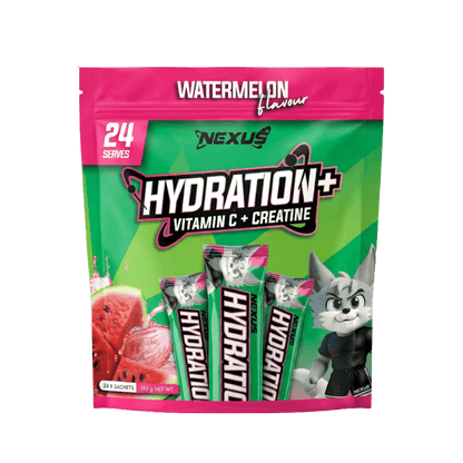 Hydration+ Nexus Electrolyte supplements 24 Sachets Watermelon