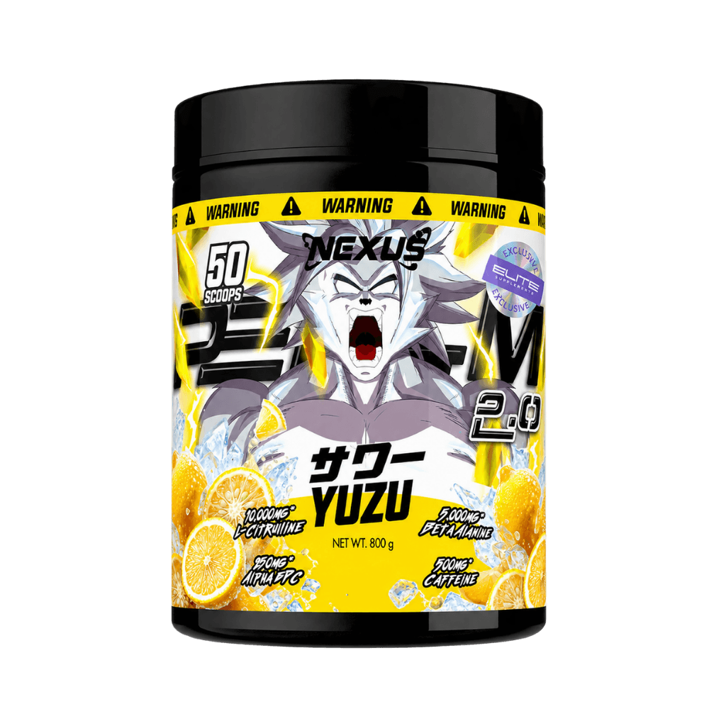 Per4m 2.0 Nexus Super high stimulant pre workout powder 50/25 Serves Sour Yuzu (Elite Exclusive)