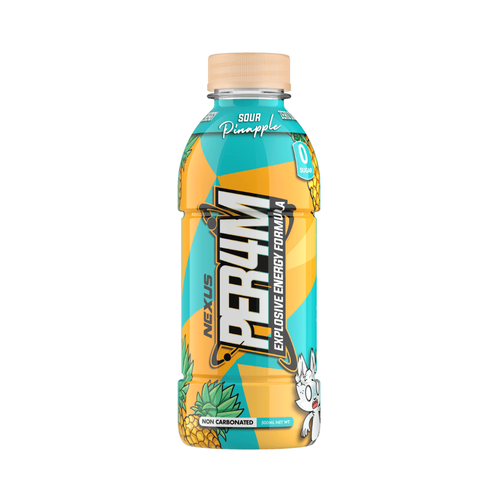Per4m RTD (1) & Per4m RTD Nexus Drinks for pre workout Pack of 12 Sour Pineapple