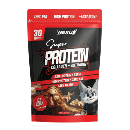 Super Protein Water Nexus Collagen protein powder 30 Serves Ice Cola