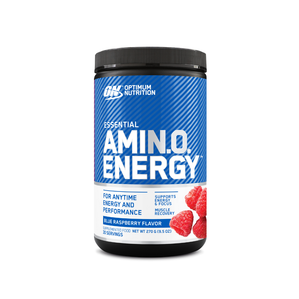 Amino Energy (8) & Amino Energy Optimum Nutrition Amino acid pre workout 30 Serves Blue Raspberry