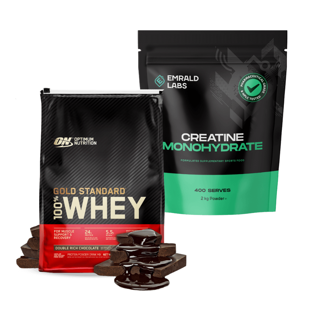 Gold Standard 100% Whey 10lb + Creatine 2kg