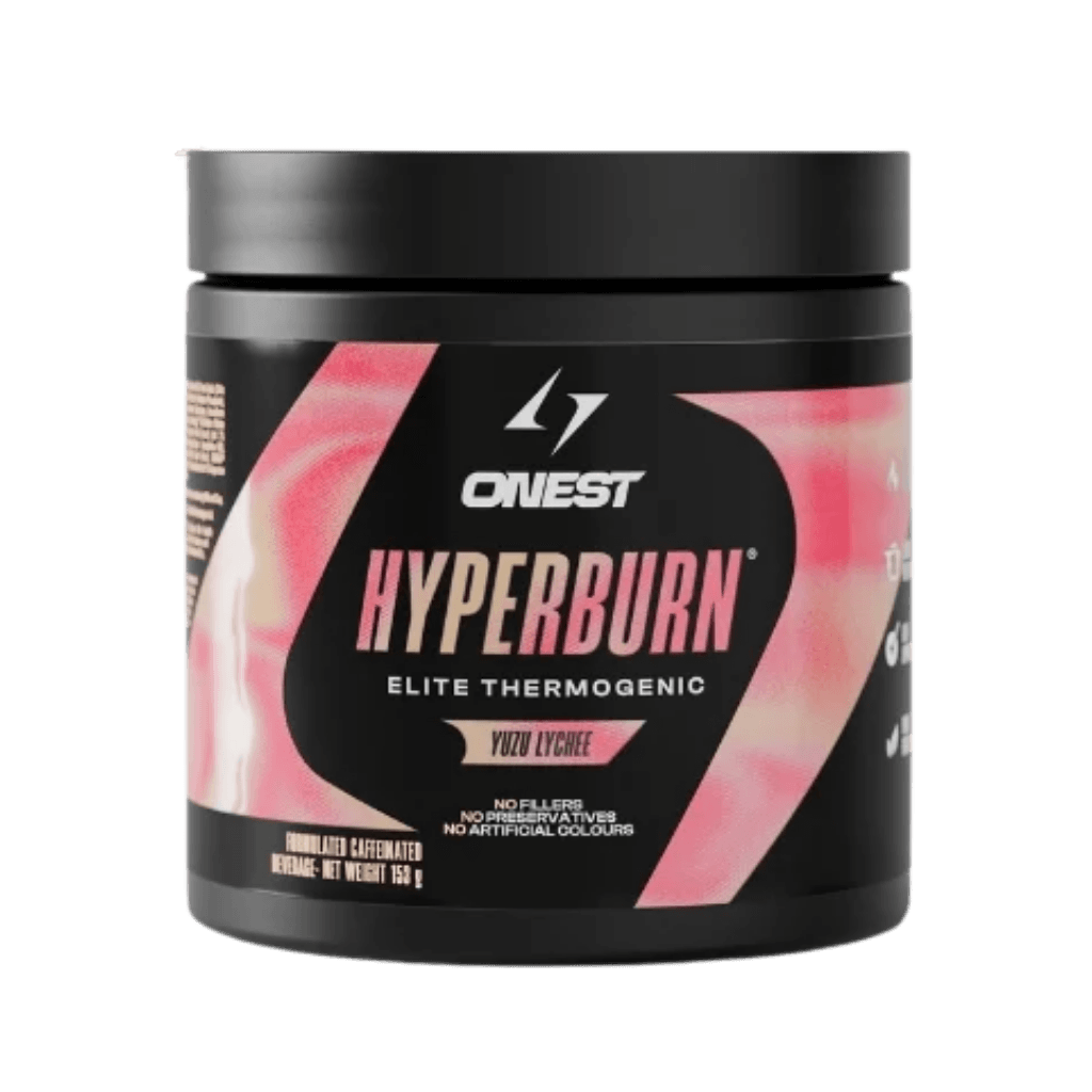 Hyperburn Onest Fat burners supplements 30 Serves Yuzu Lychee