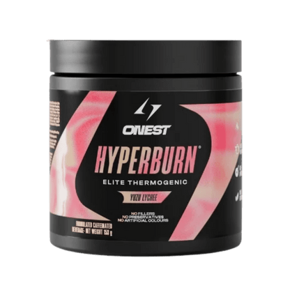 Hyperburn Onest Fat burners supplements 30 Serves Yuzu Lychee