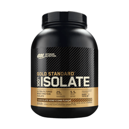 Gold Standard 100% Isolate Optimum Nutrition Whey protein isolate 44 Serves (1.32kg) Chocolate Honeycomb