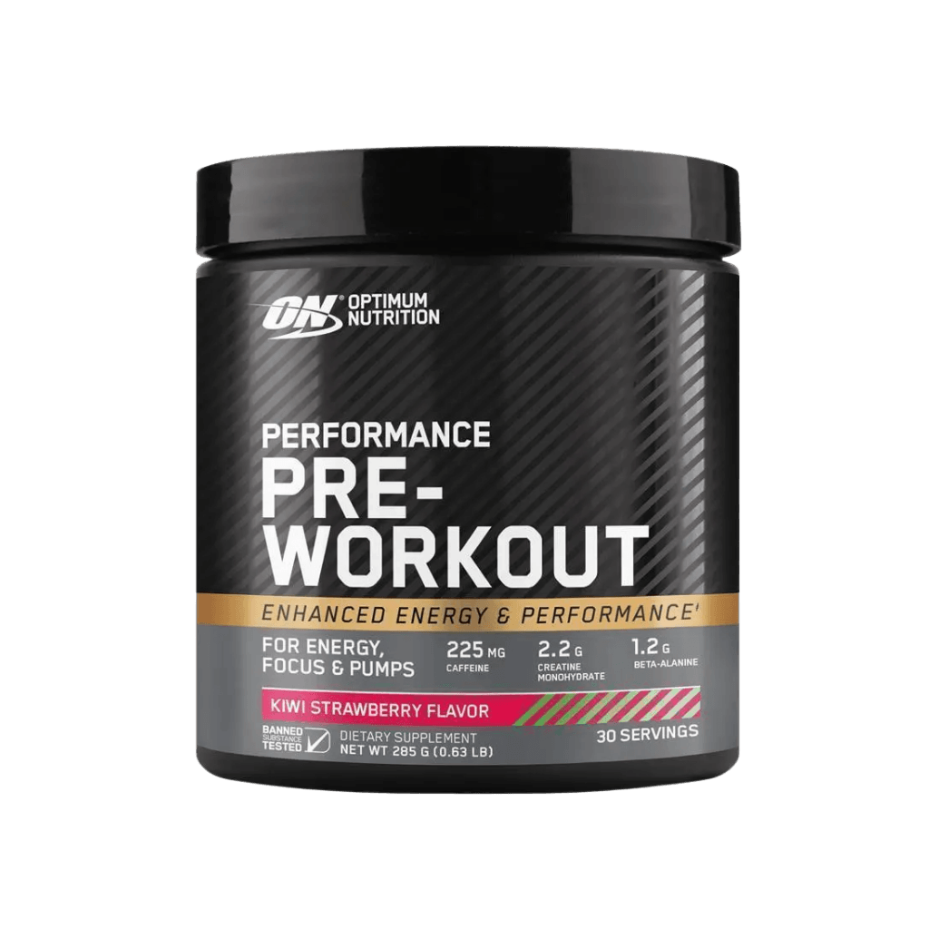 Performance Pre-Workout Optimum Nutrition Pre workout supplements 30 Serves Kiwi Strawberry