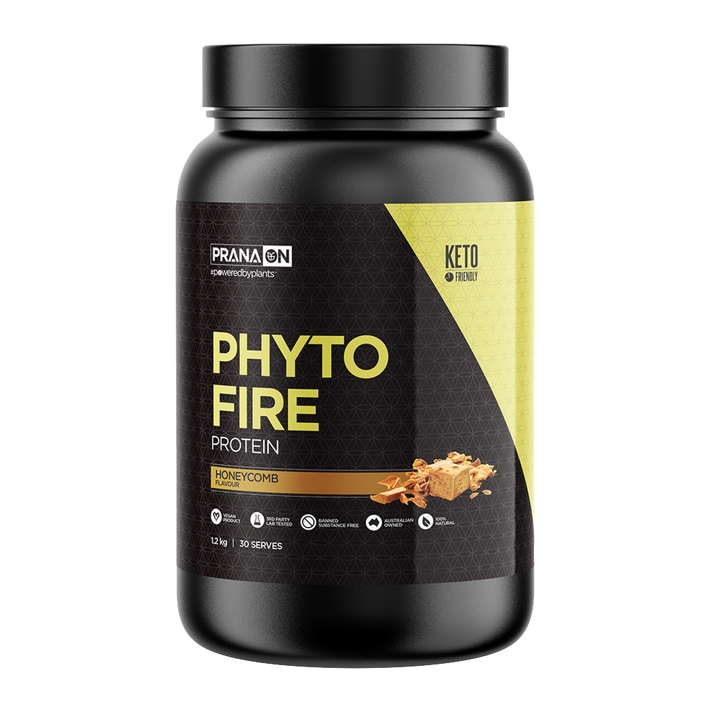 Phyto Fire 2.0 Vegan Fat Burning Protein (1) & PRANA-PHYTO-1.2kg-H