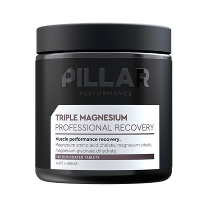 Triple Magnesium Tablets Pillar Performance Magnesium supplements 120 Tablets