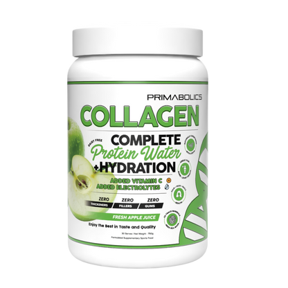 Collagen Protein Water (1) & PRIMABOLICS-COLLAGEN-750g-Apple
