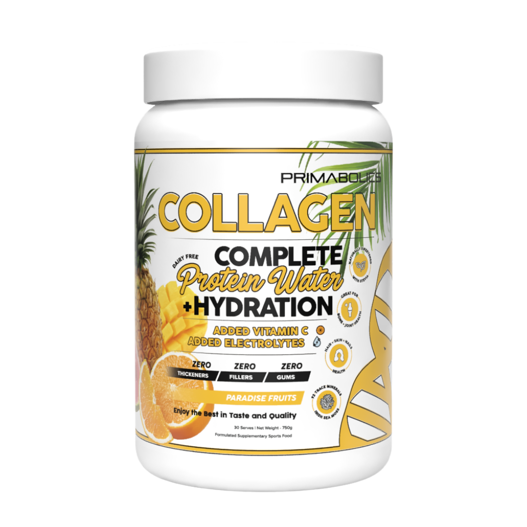 Collagen Protein Water (2) & PRIMABOLICS-COLLAGEN-750g-Para
