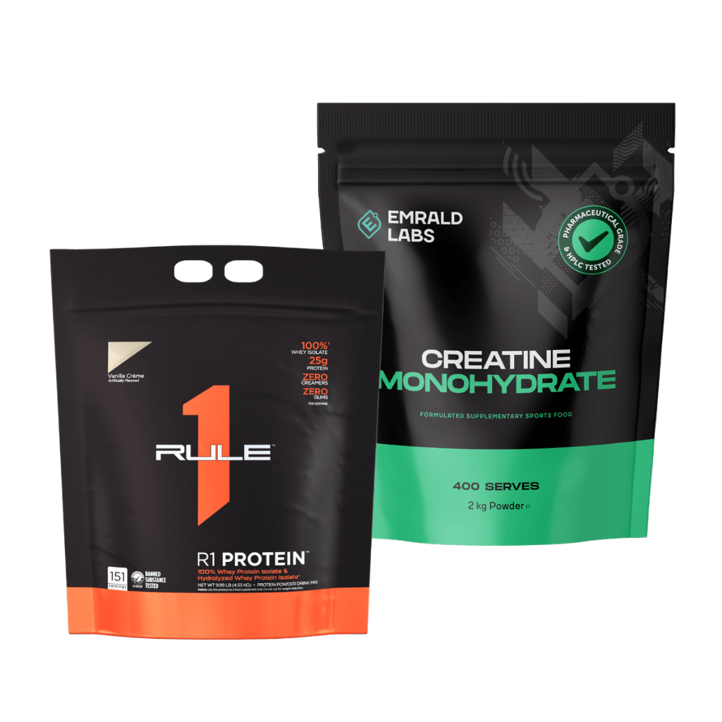 R1 Protein 10lb + Creatine Monohydrate 2kg