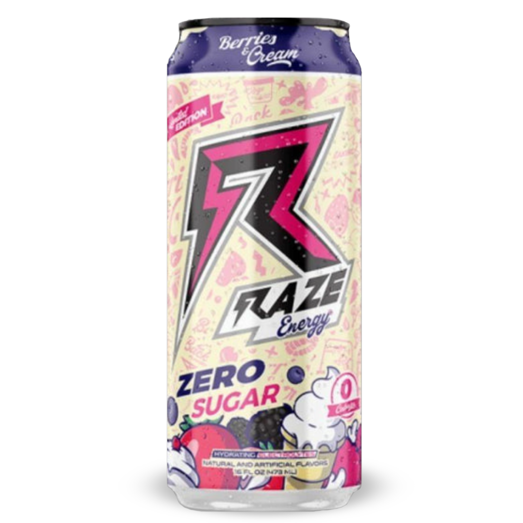 Raze Energy Drink (13) & REPS-RAZE-BOXOF12-BER