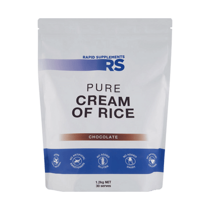 Pure Cream of Rice (2) & Pure Cream of Rice Rapid Supplements Functional foods 30 Serves Chocolate