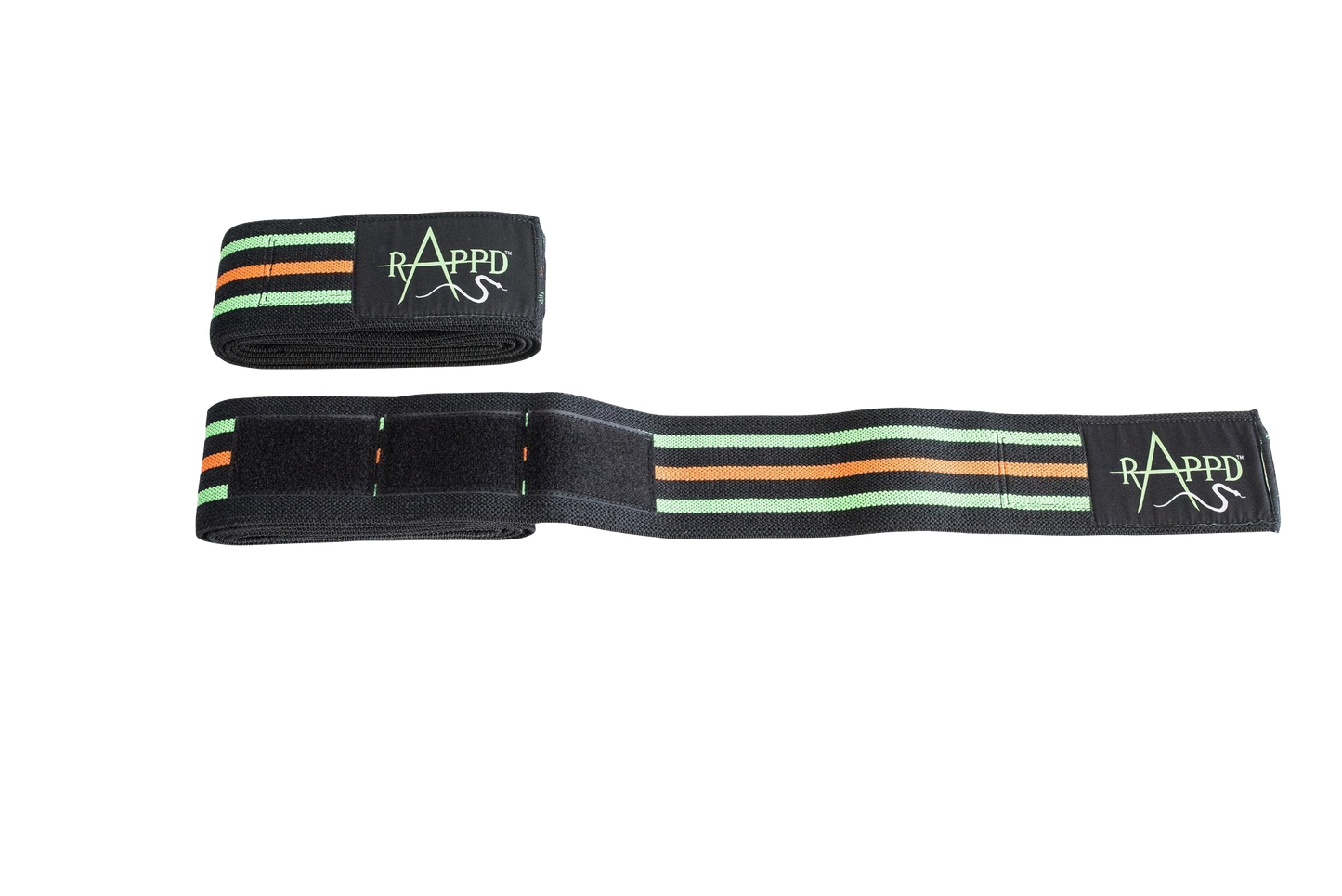 Rapp'd Heavy Duty Black Knee Wrap 2.0m