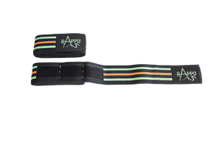 Rapp'd Heavy Duty Black Knee Wrap 2.0m