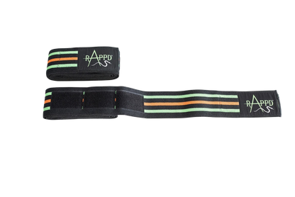 Rapp'd Heavy Duty Black Knee Wrap 2.0m