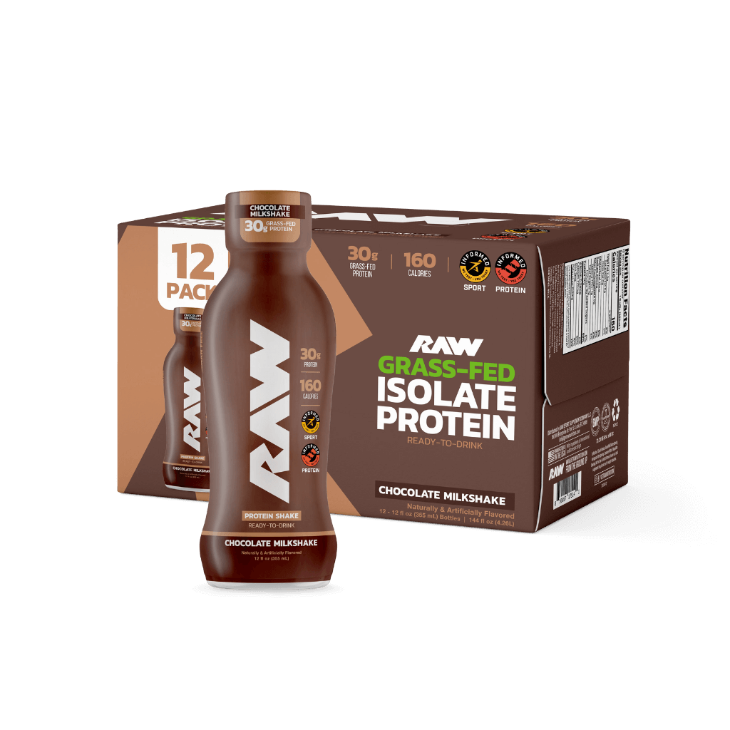RAW Protein RTD & RAW-Protein-RTD-Case12-Choc