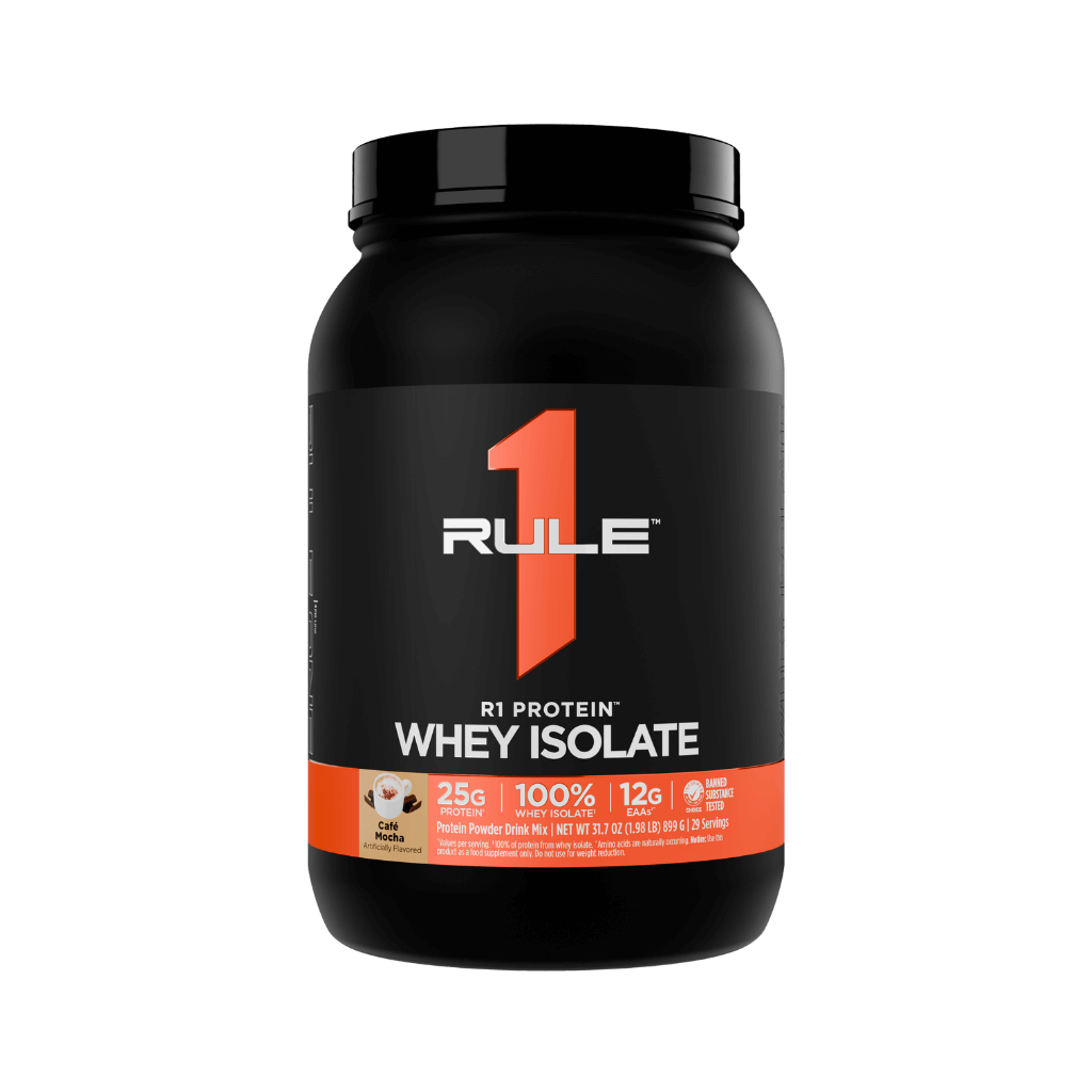 R1 Protein Rule 1 Whey protein isolate 2lb* Cafe Mocha