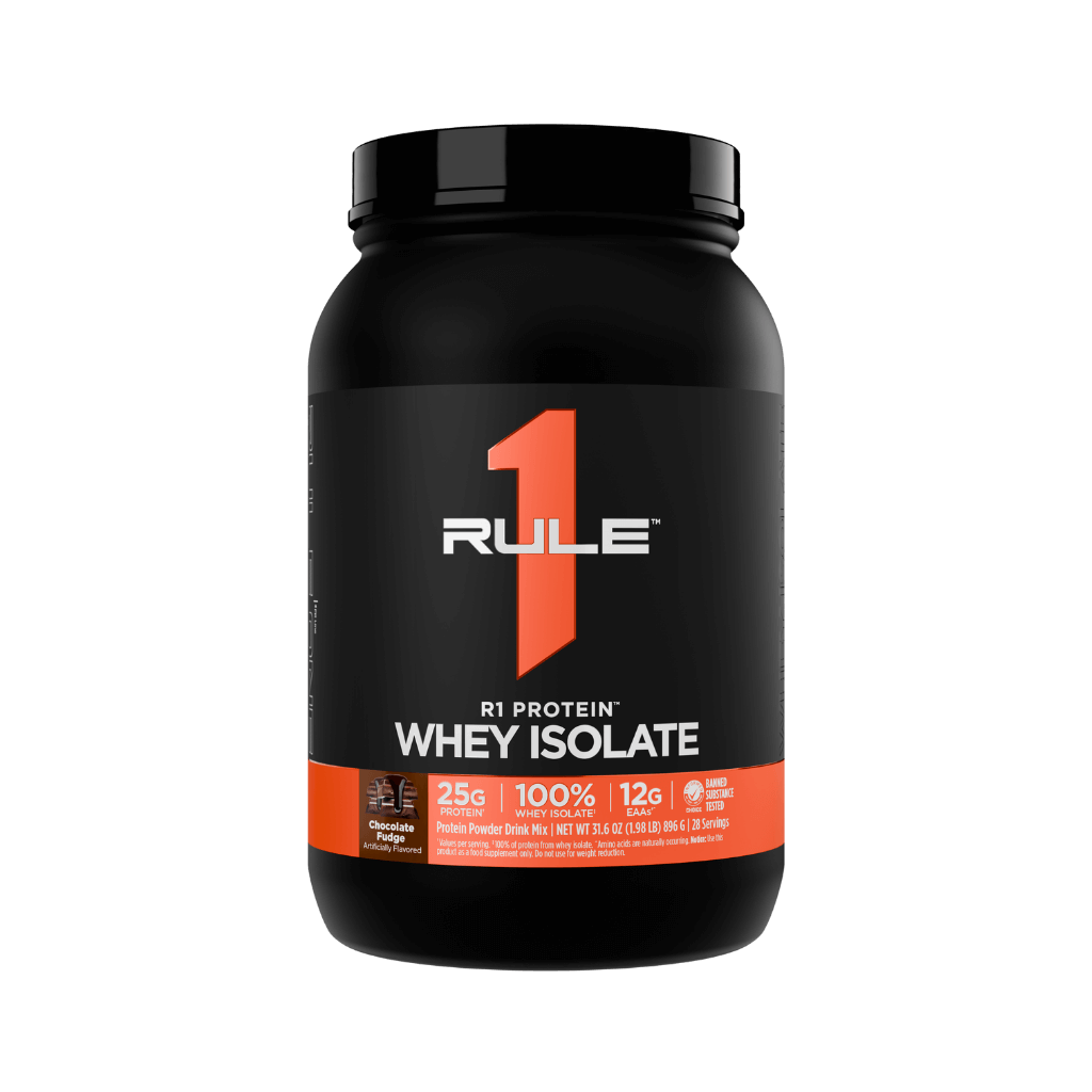 R1 Protein Rule 1 Whey protein isolate 2lb* Chocolate Fudge