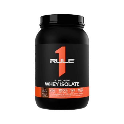 R1 Protein Rule 1 Whey protein isolate 2lb* Chocolate Fudge
