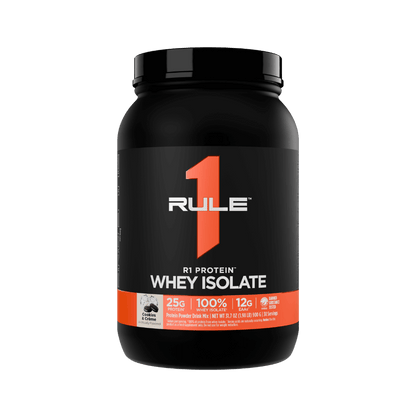 R1 Protein Rule 1 Whey protein isolate 2lb* Cookies and Cream