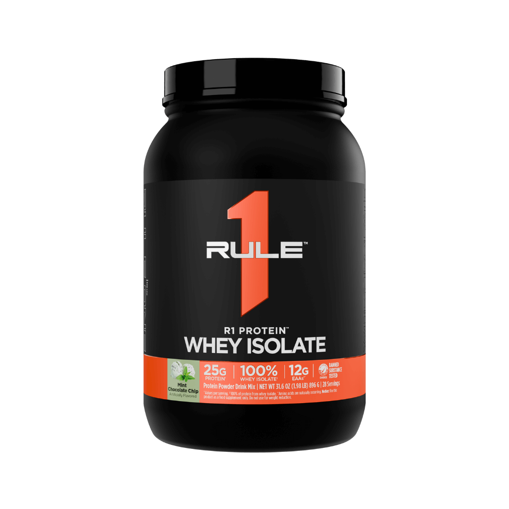 R1 Protein Rule 1 Whey protein isolate 2lb* Mint Choc Chip