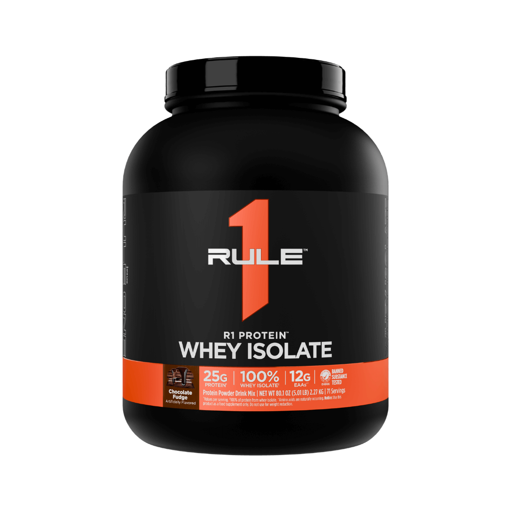 R1 Protein Rule 1 Whey protein isolate 5lb* Chocolate Fudge