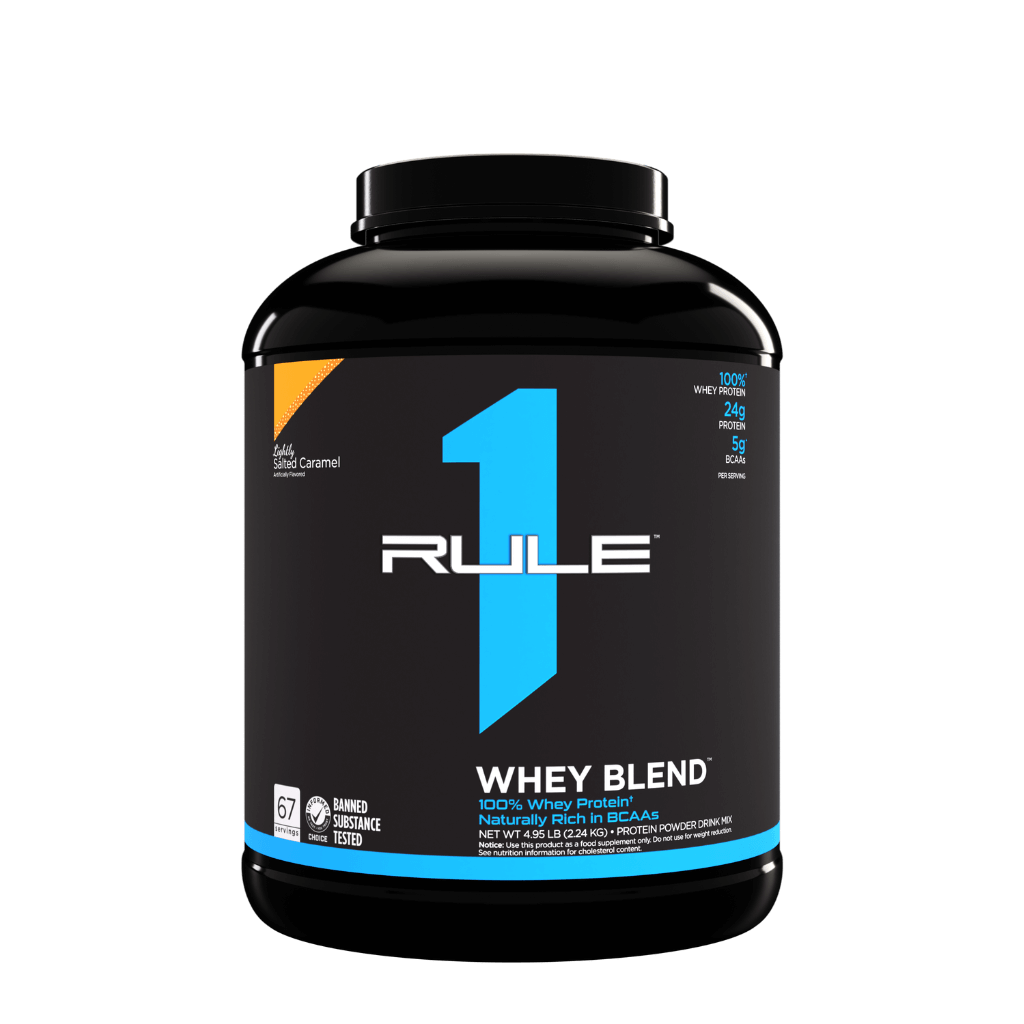 R1 Whey Blend (11) & Rule1-Whey-70Srv-2380g-SaltedCara