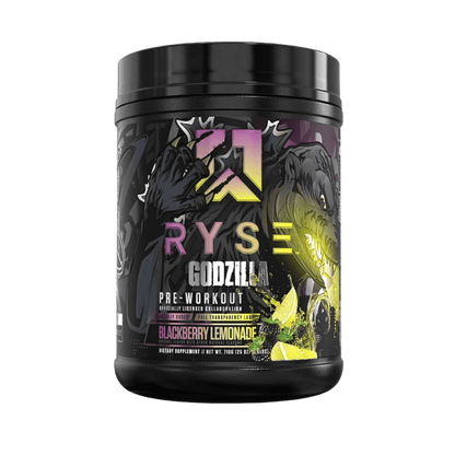 Godzilla Pre Workout (2) & RYSE-GODZILLA-PRE-WORKOUT-40/20SRV-BL