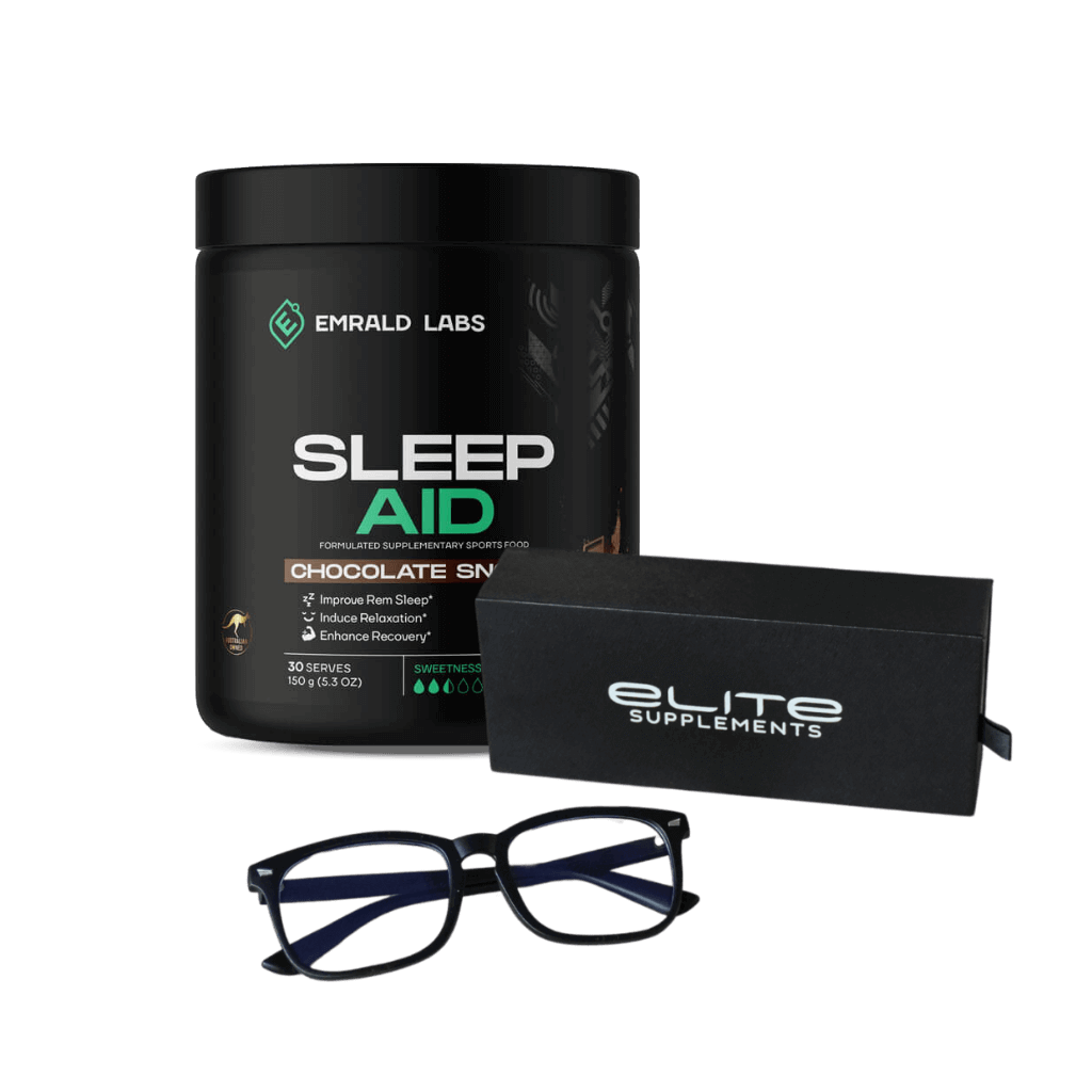 Sleep Aid + FREE Blue Light Glasses