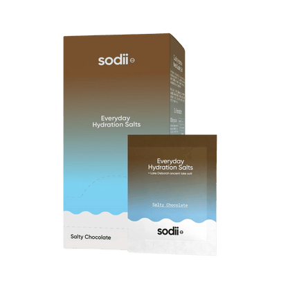 Everyday Hydration Salts Sachets Sodii Electrolyte supplements 30 Sachets Salty Chocolate